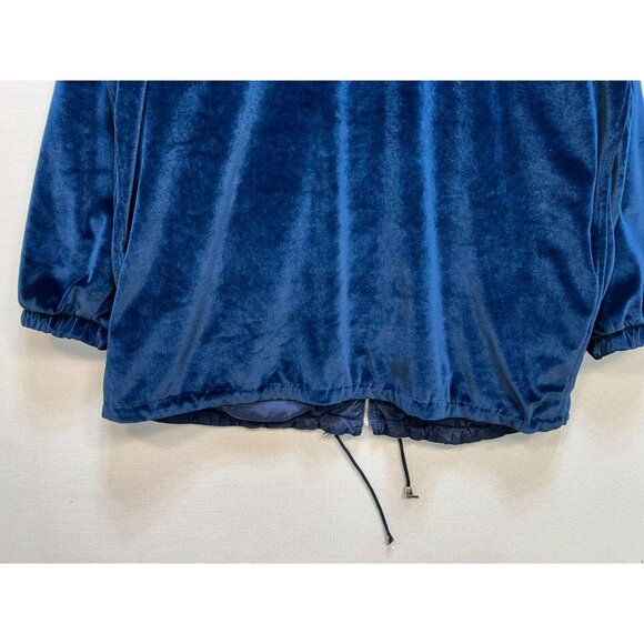 CS Signature Women's Full Zip Hooded Jacket Long Sleeve Size 3X Blue Stretch - Picture 10 of 12